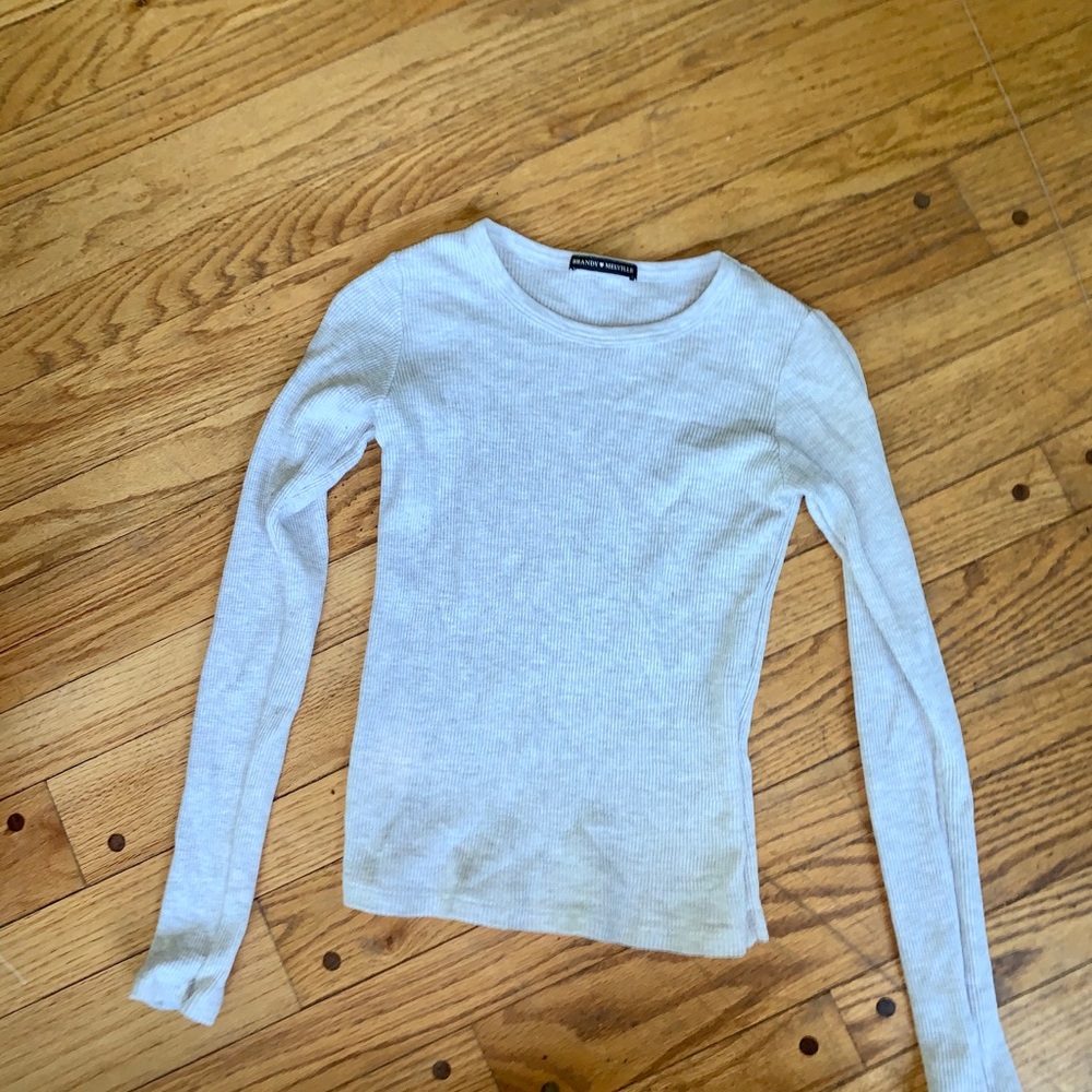 Brandy Melville waffle long sleeve